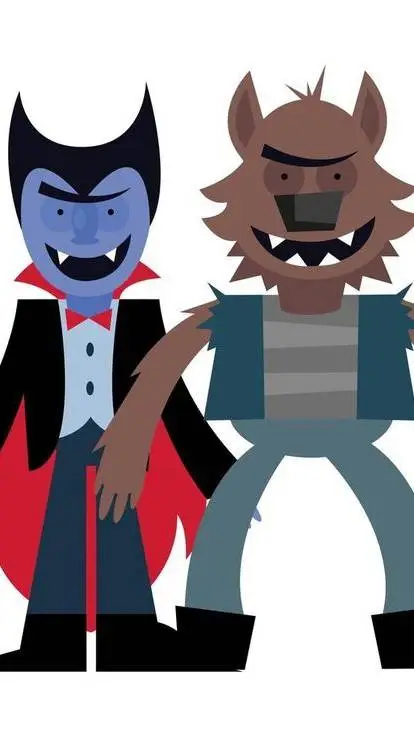 ai character: vampiro/ lobisomen background