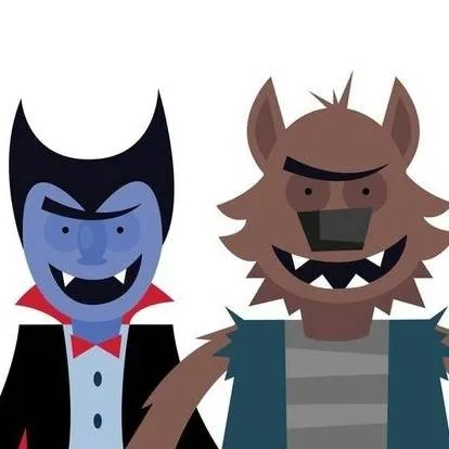 chat with ai character: vampiro/ lobisomen