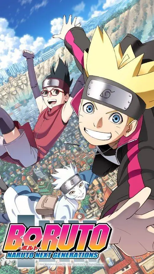 ai character: Boruto background
