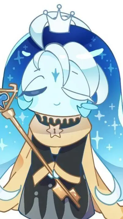 ai character: shadow milk cookie background