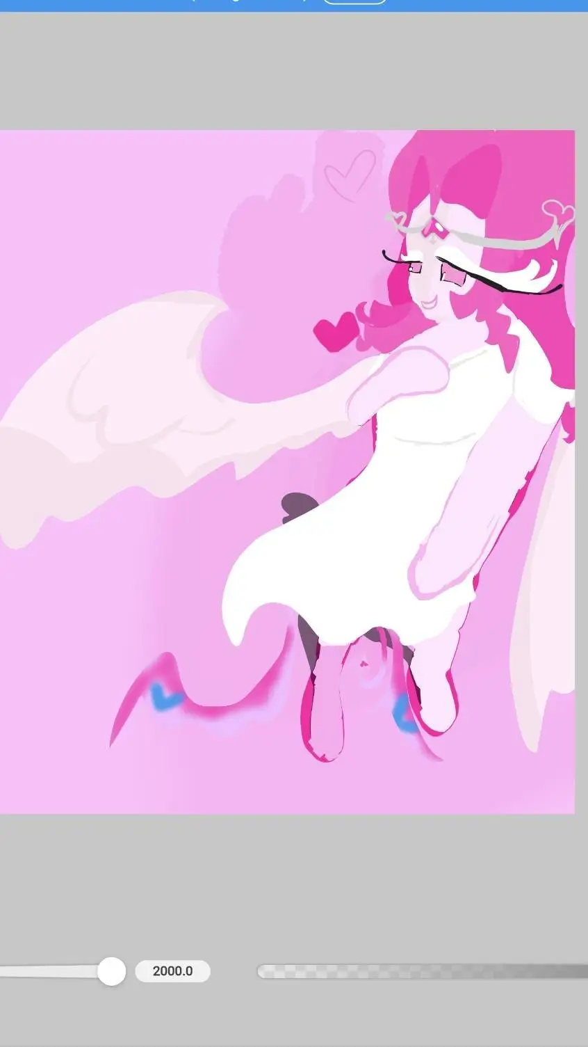 ai character: Huh?Pre re with oc background