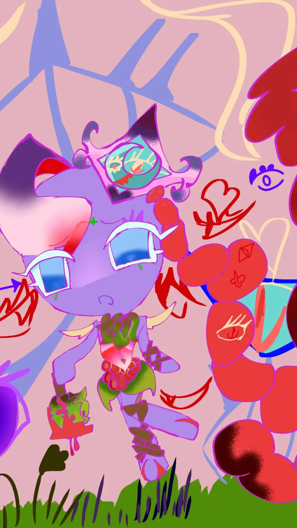 Talkie AI - Chat with Cream-Grape cookie