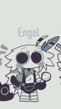 ai character: baby Engel background