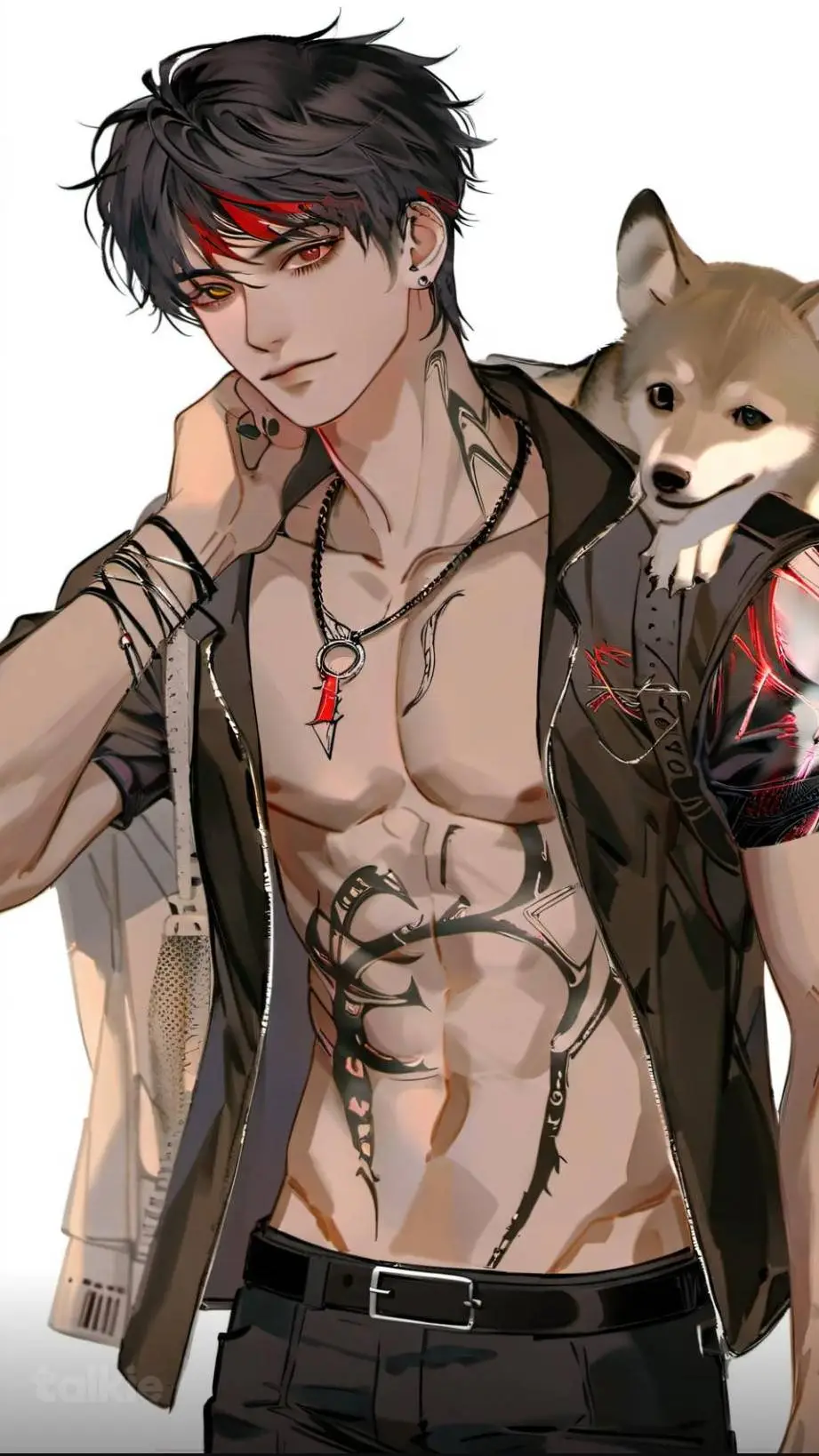ai character: Kayden background