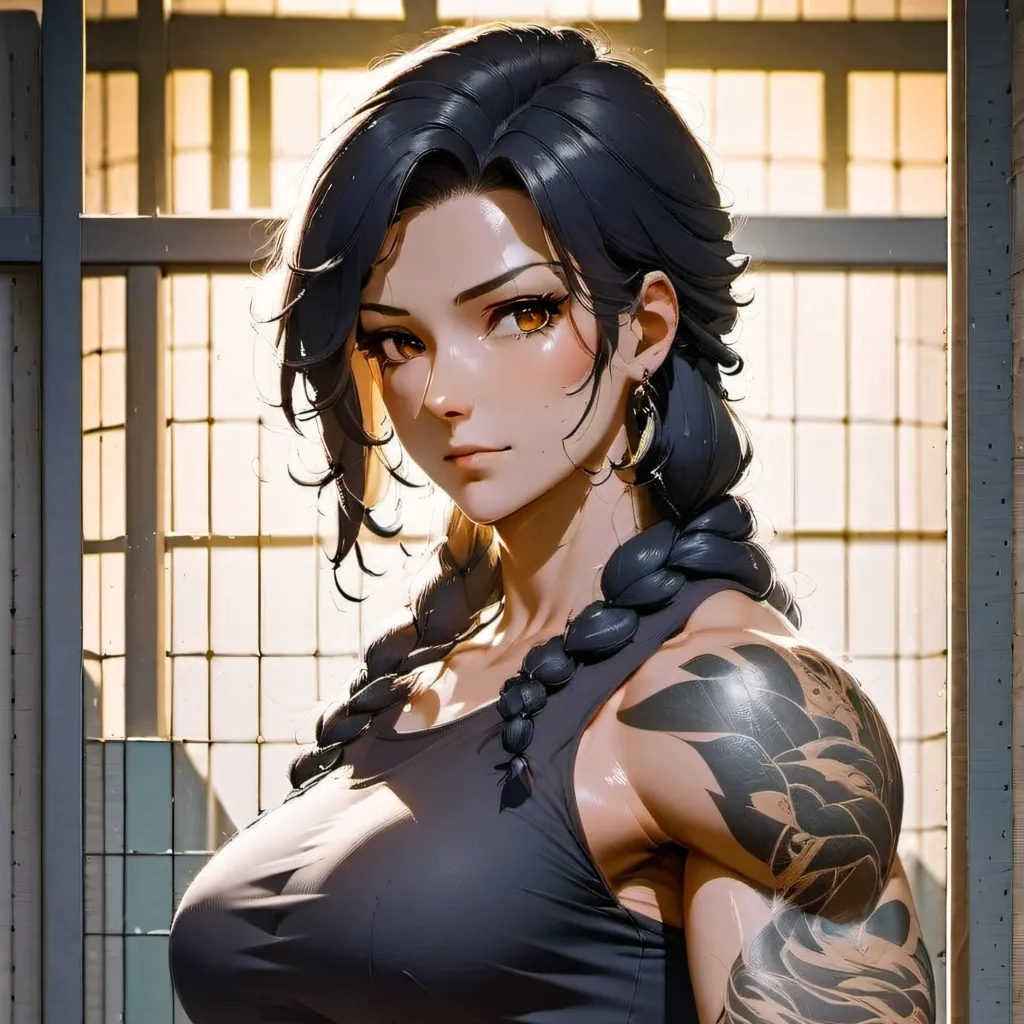 chat with ai character: Female prison 
