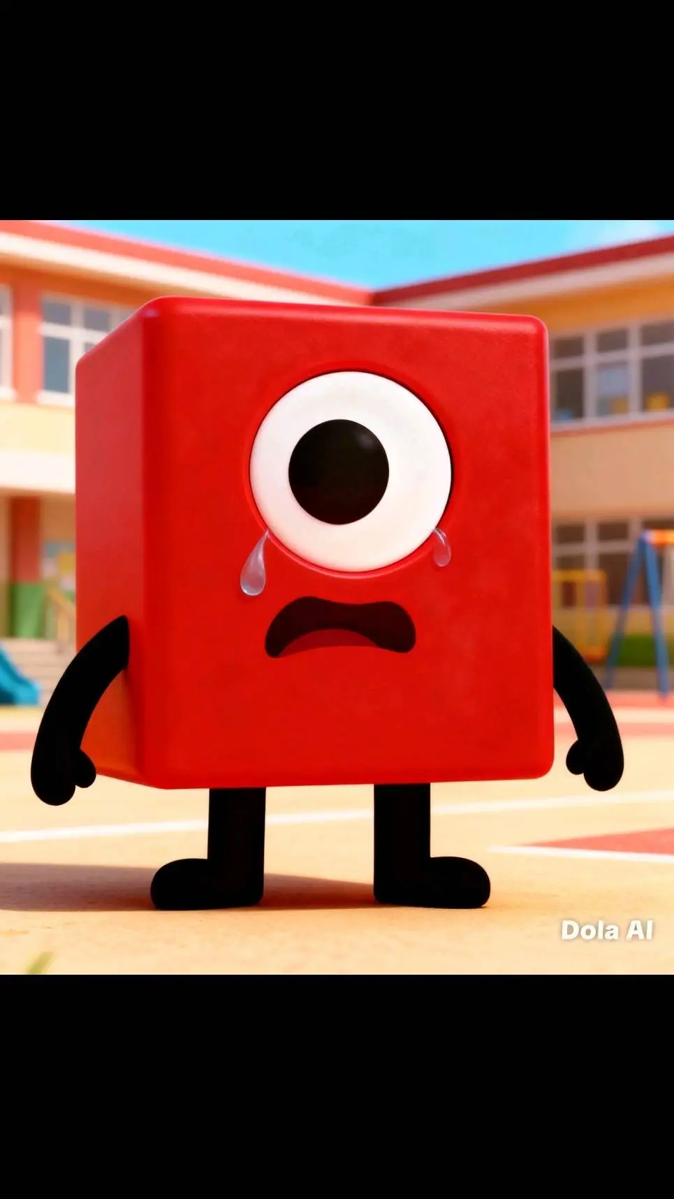 ai character: numberblocks 🏫😭 background