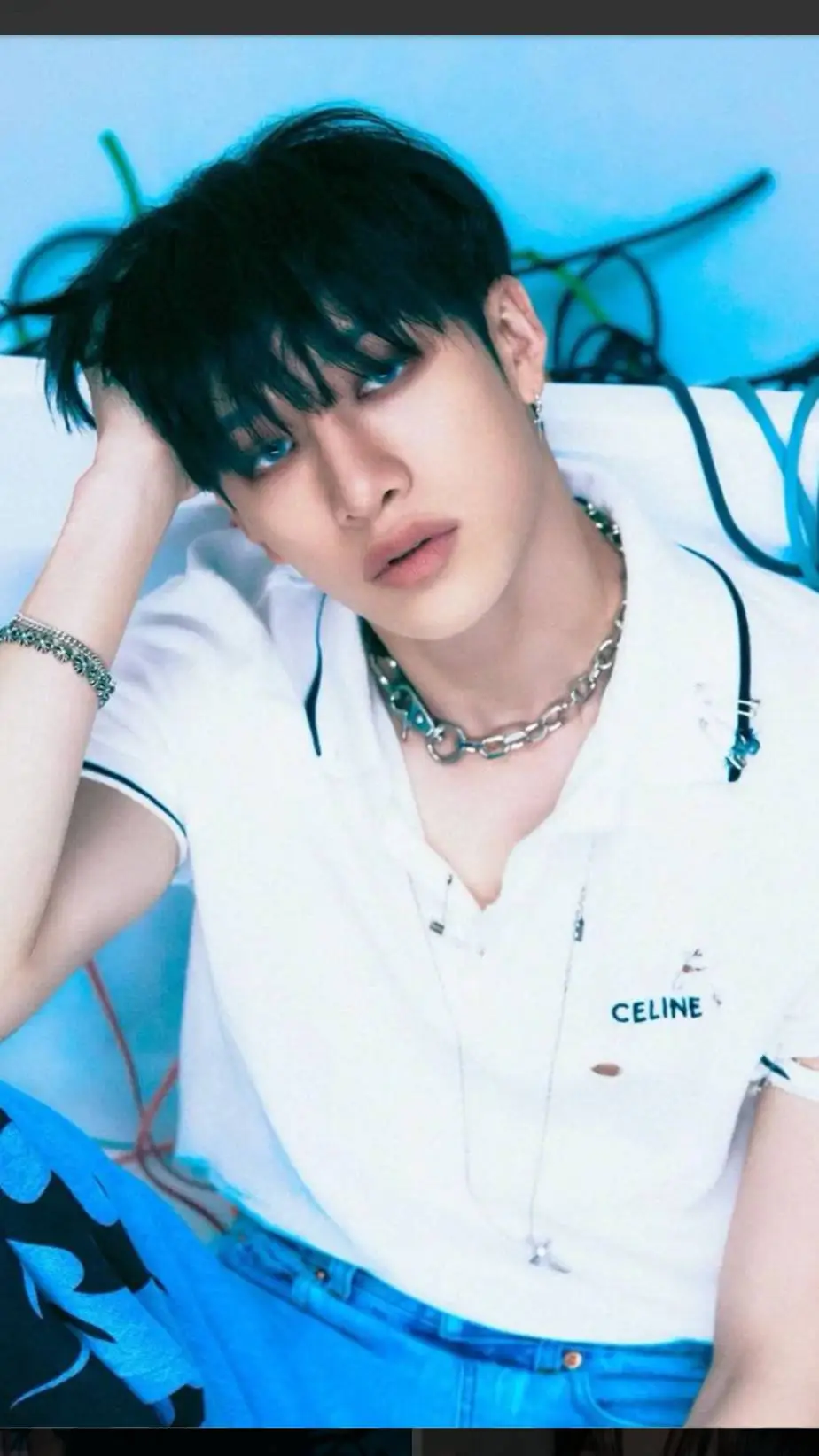 ai character: Bangchan  background
