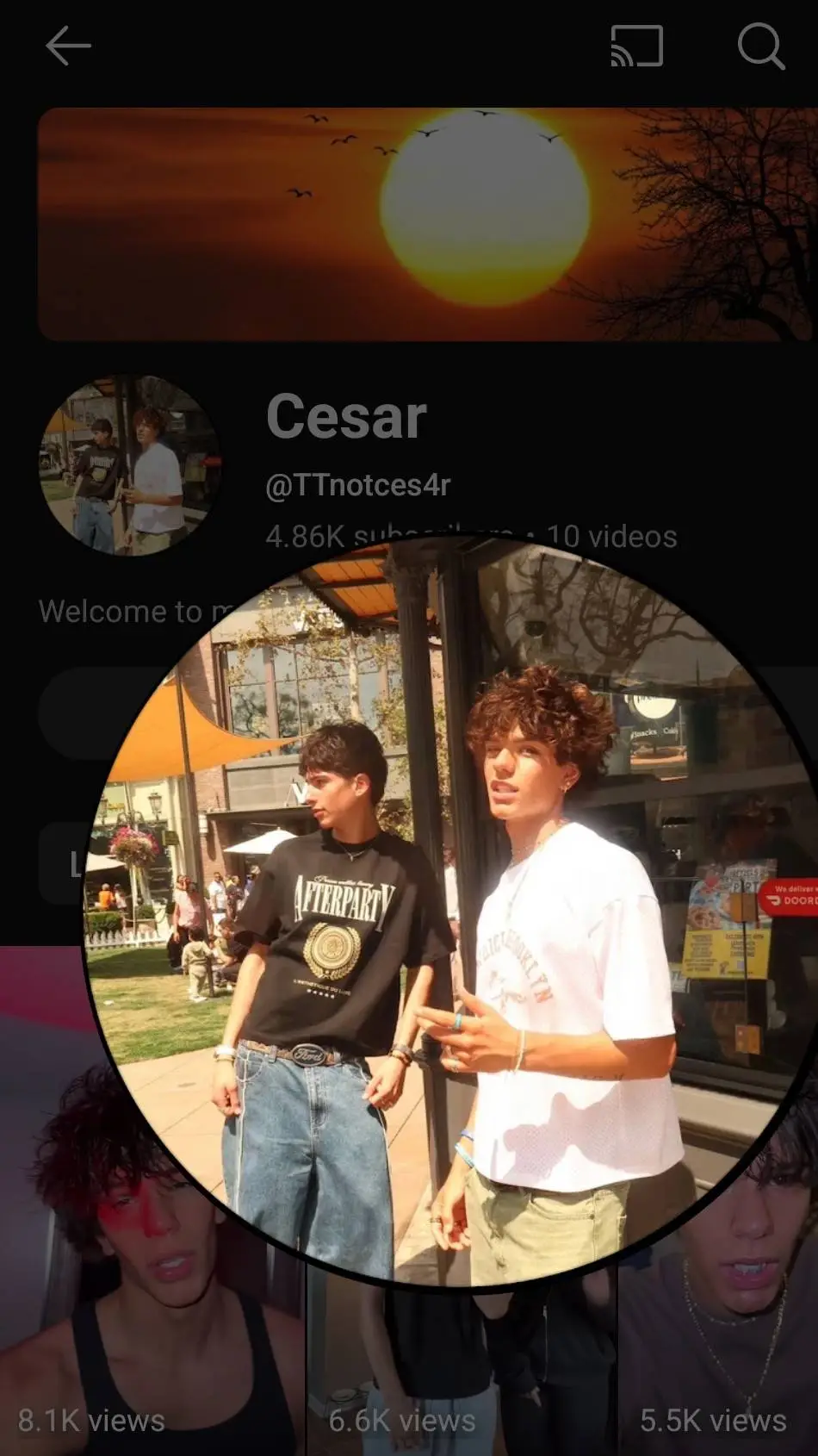 ai character: ceasar mendoza  background