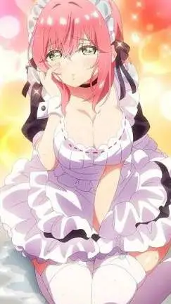 ai character: Maid hakari  background