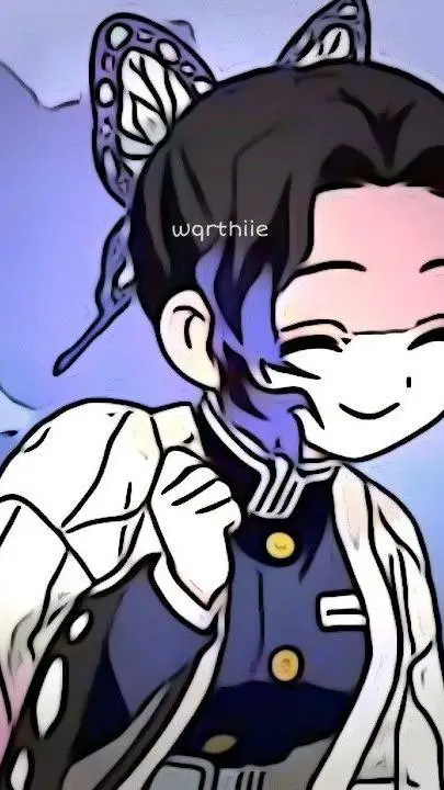 ai character: 🪻🦋 shinobu kocho🦋🪻 background