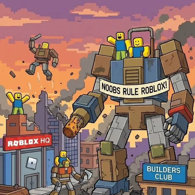 chat with ai character: noob invasion