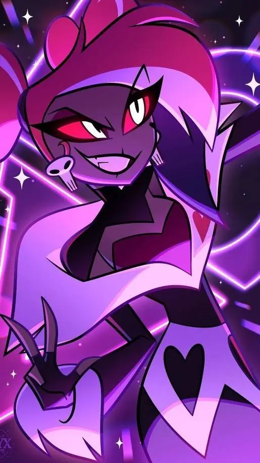 ai character: velvette  background