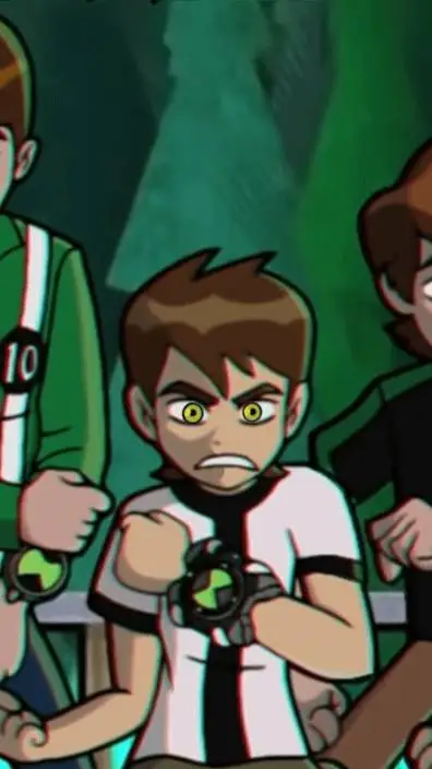 ai character: ben 10 pibby 4 background