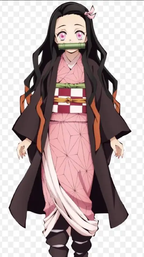 ai character: Nezuko Kamado background