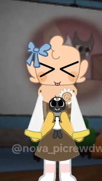 ai character: Elle (new OC) background