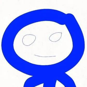 chat with ai character: Blue guy