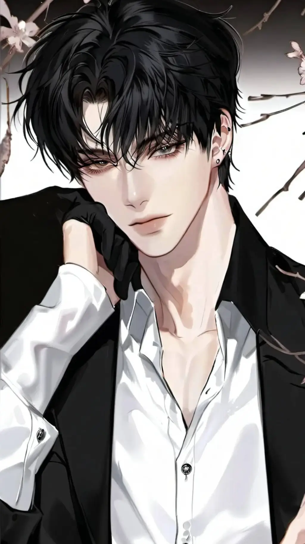 ai character: shiro♤ background