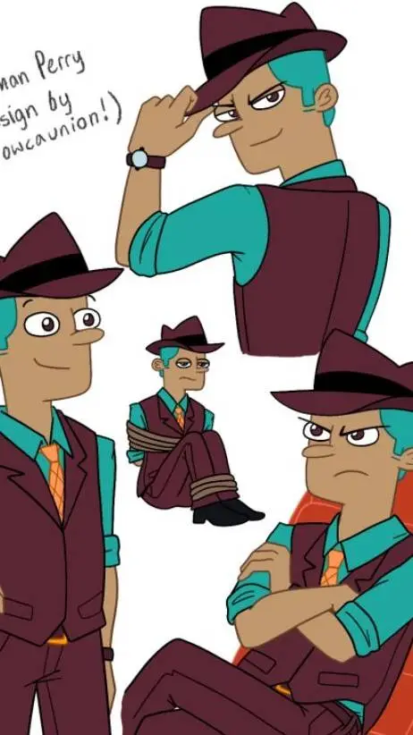 ai character: Perry The Platypus background