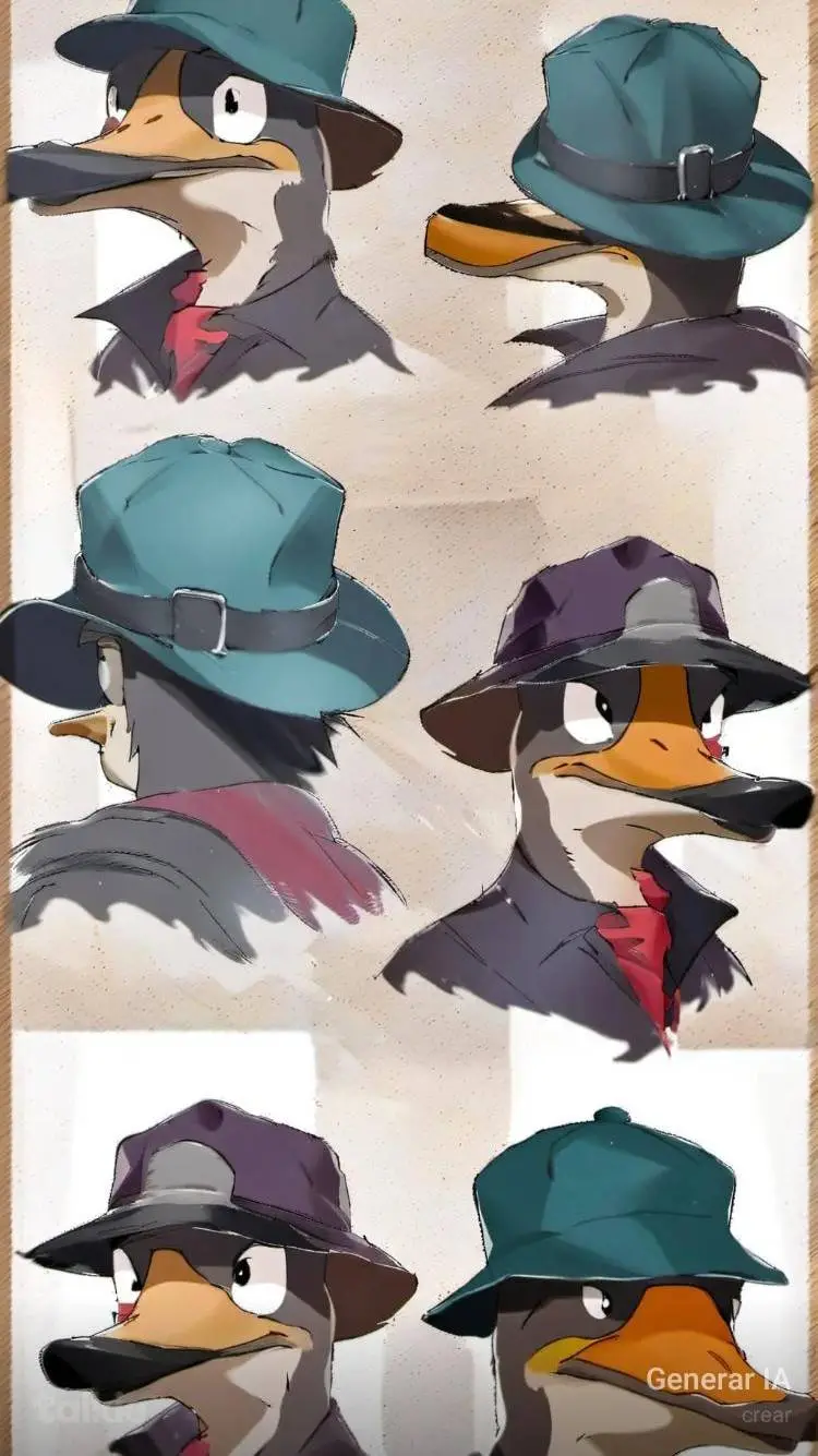 ai character: Perry  background