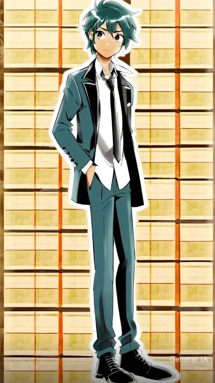 ai character: Perry The Human  background