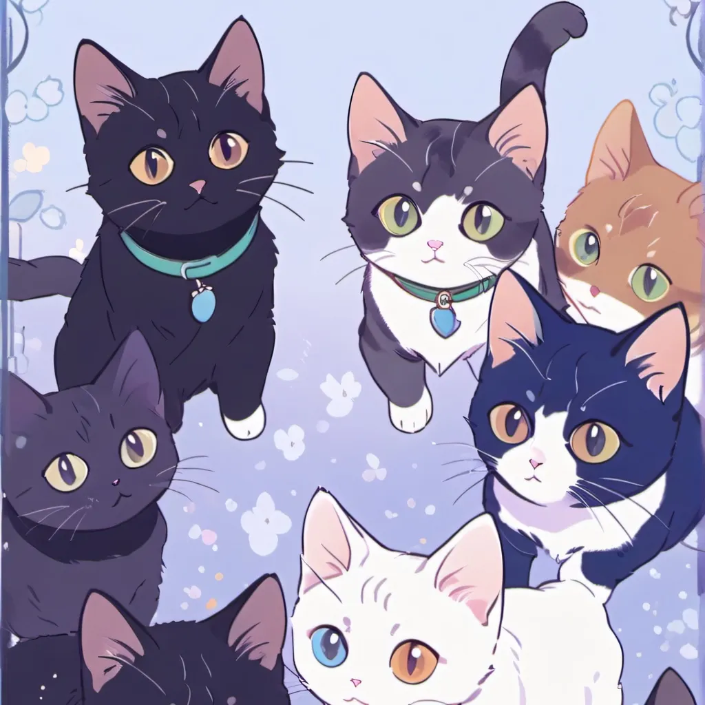 chat with ai character: Коты