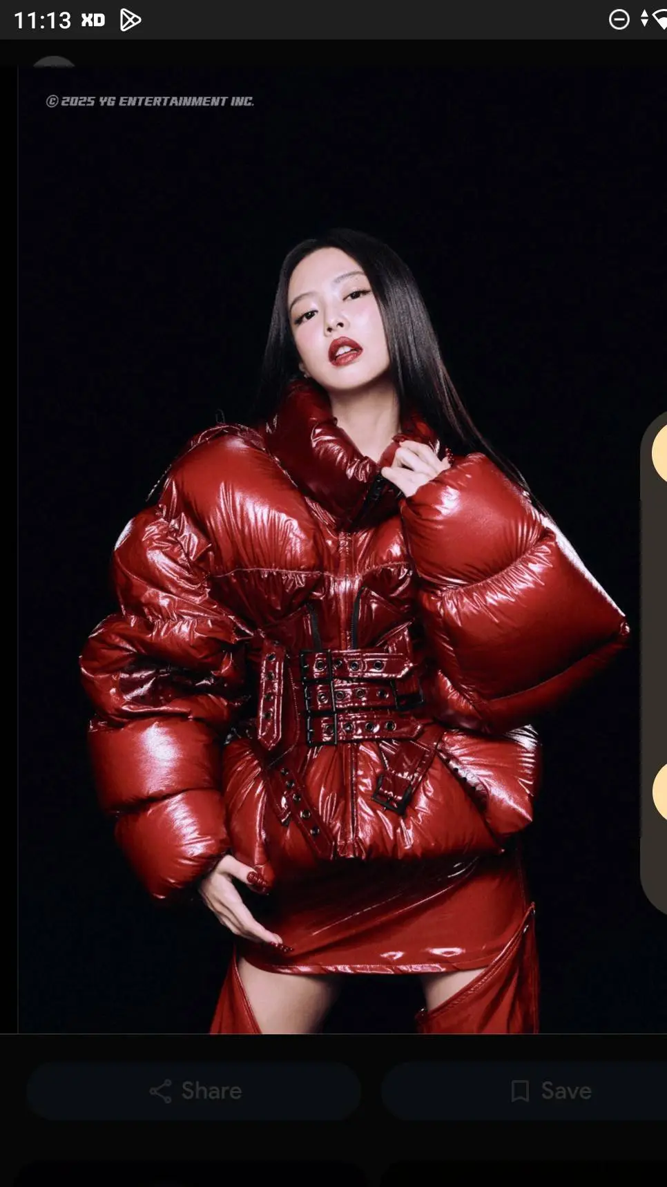 ai character: ᒍᗴᑎᑎIᗴ KIᗰ background