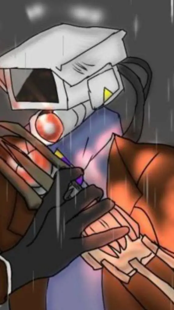 ai character: simp cqmera man background