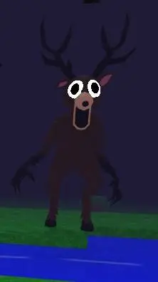 ai character: Forsaken in forest background