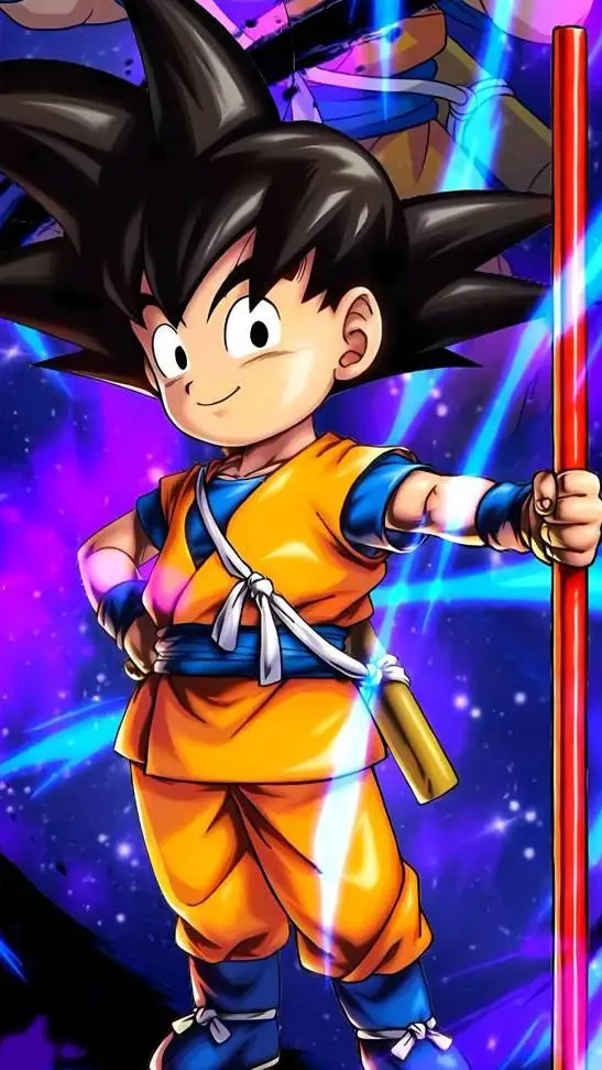 ai character: Goku (mini) background