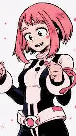 ai character: Uraraka background
