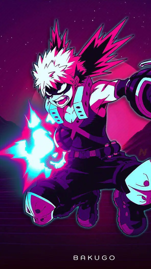 ai character: 🔥Bakugo🔥 background