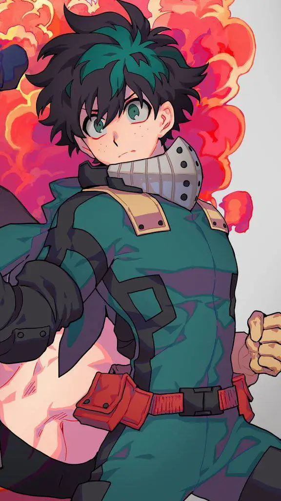 ai character: ✨💚Deku💚✨ background