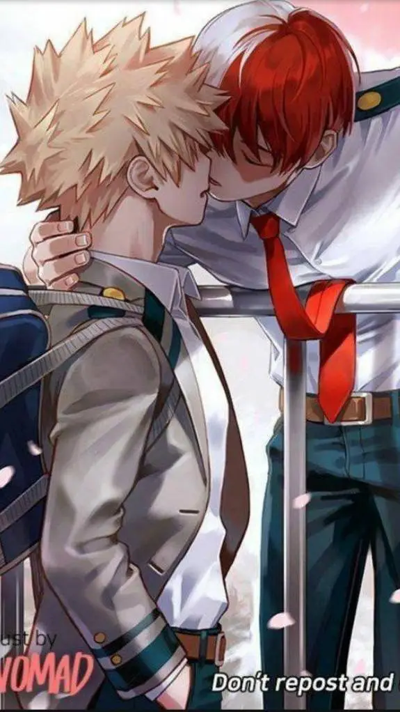 ai character: 💯✨Shoto x Bakugo✨💯 background