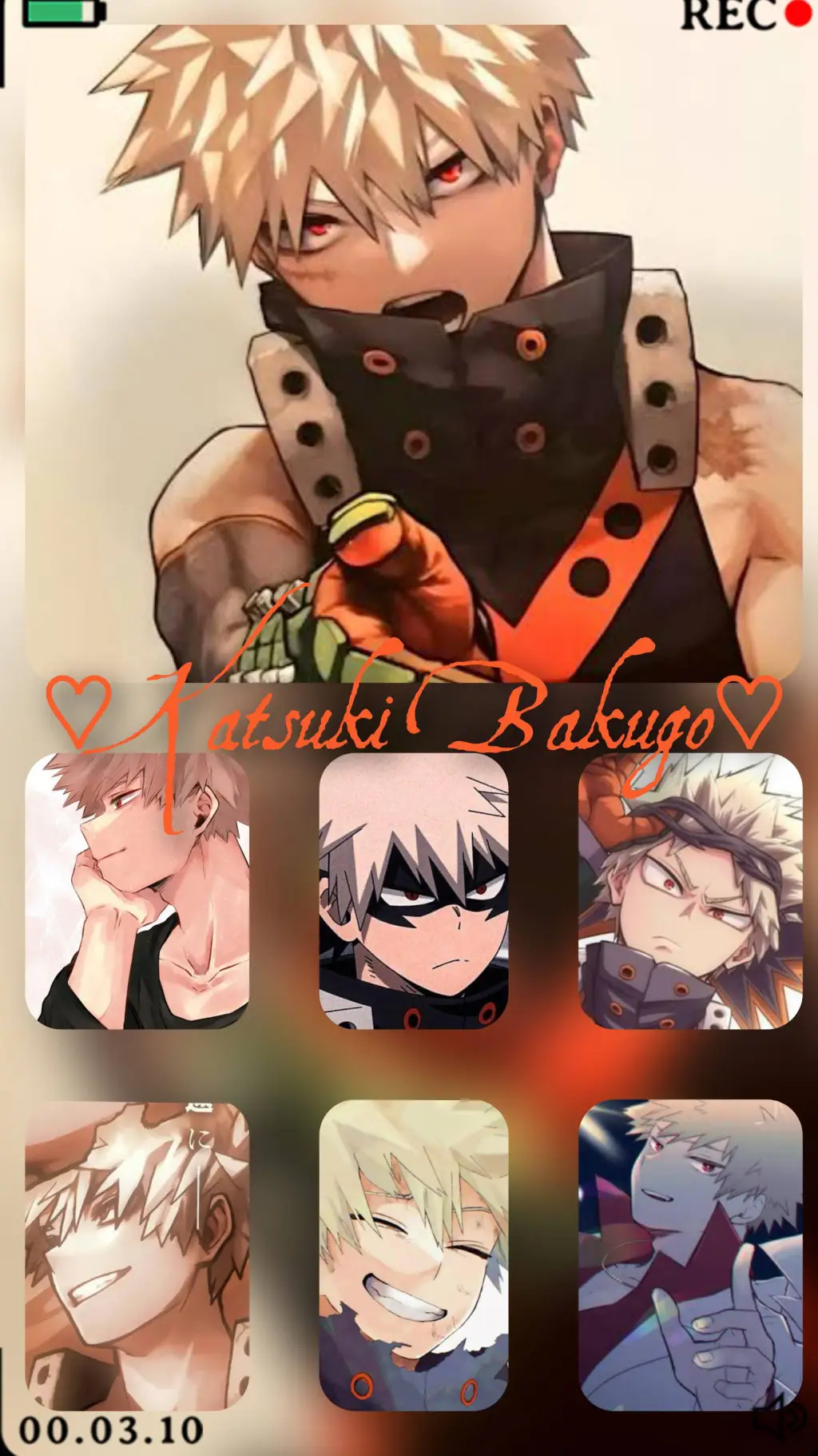 ai character: 💥💢~Bakugo~💢💥 background