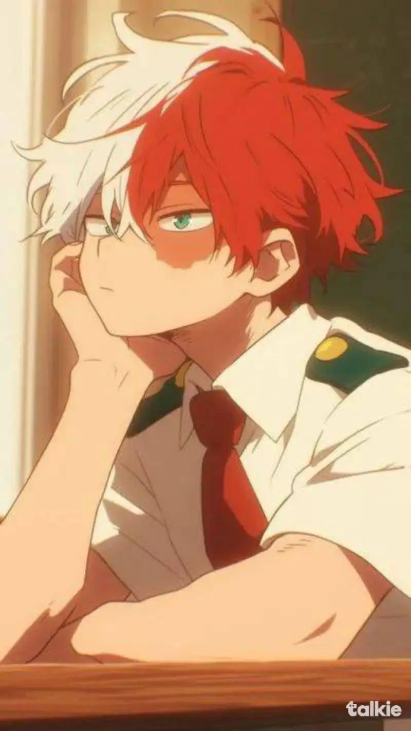 ai character: 🧊🤍~Todoroki~❤️🔥 background