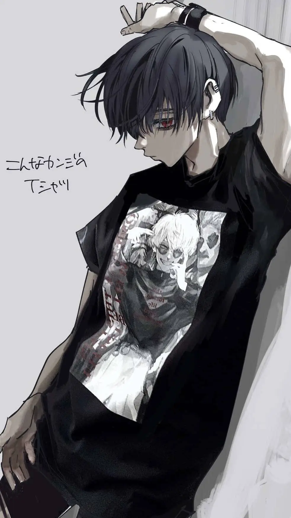 ai character: Roan🖤💔💀 background