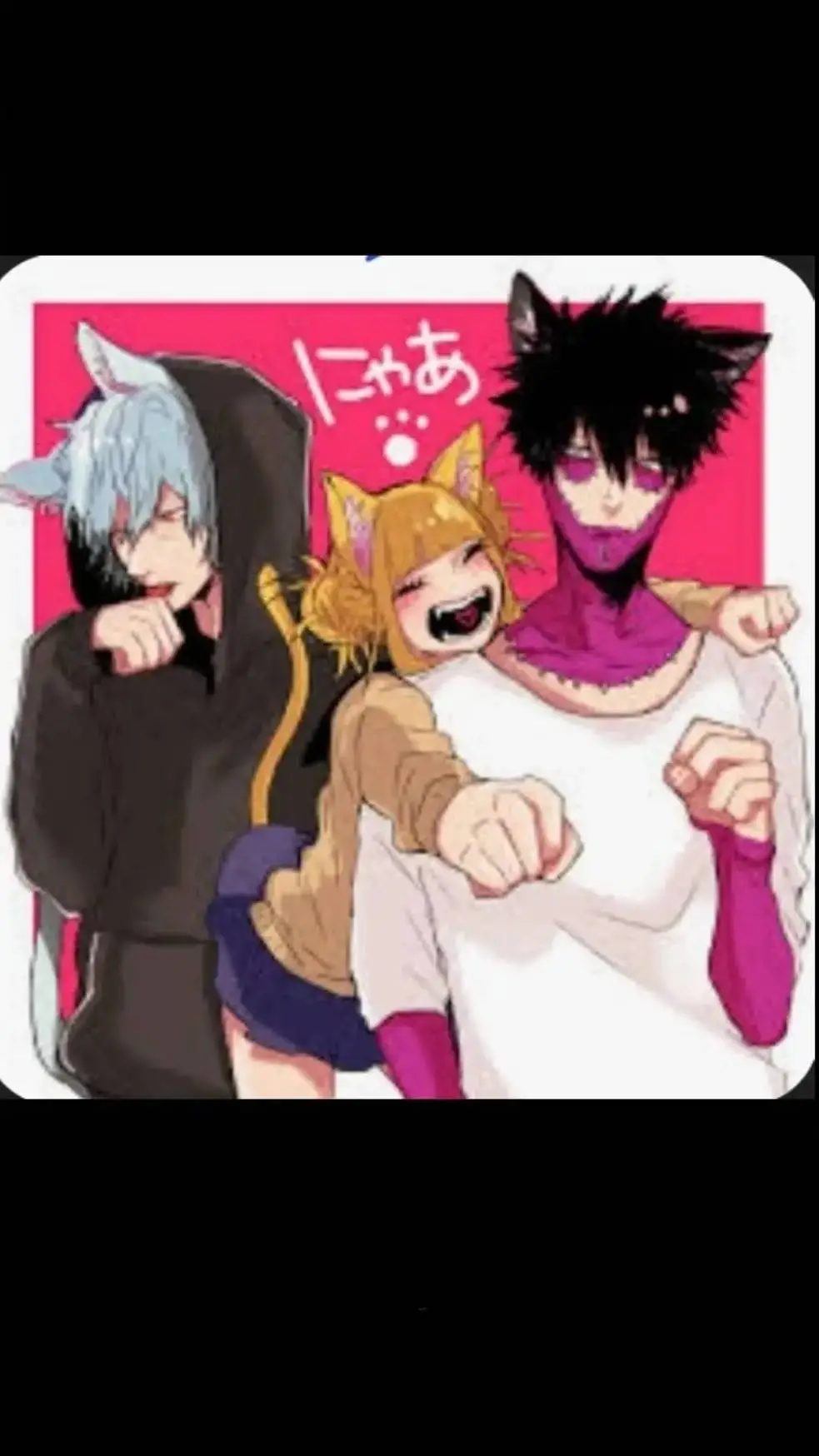 ai character: Lov but as cats 2! background