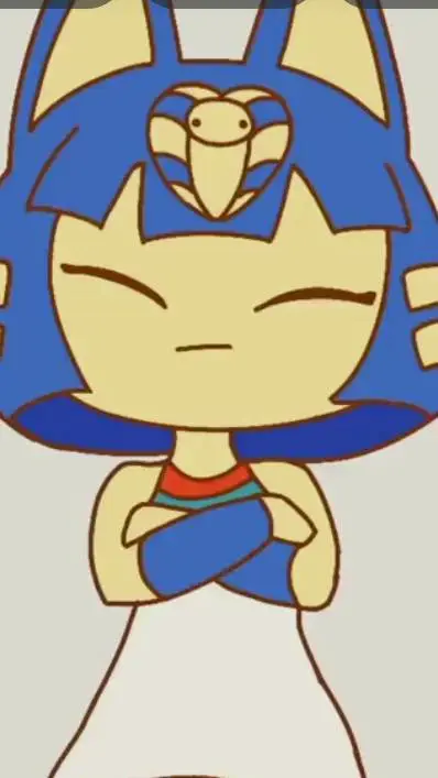 ai character: Ankha your a jail background