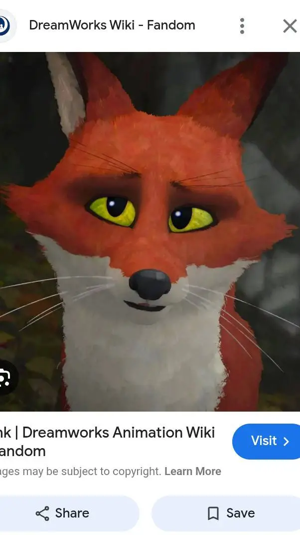 ai character: Fink the fox!!!! background