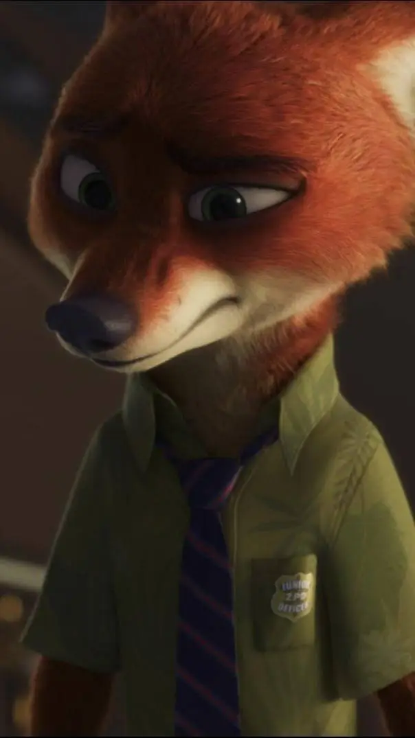 ai character: Nick Wilde  background