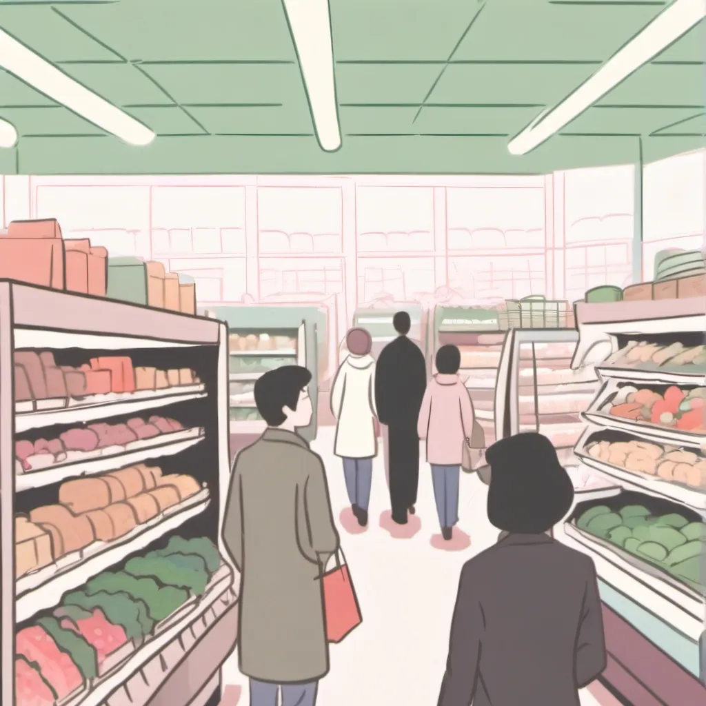 chat with ai character: Supermarket 
