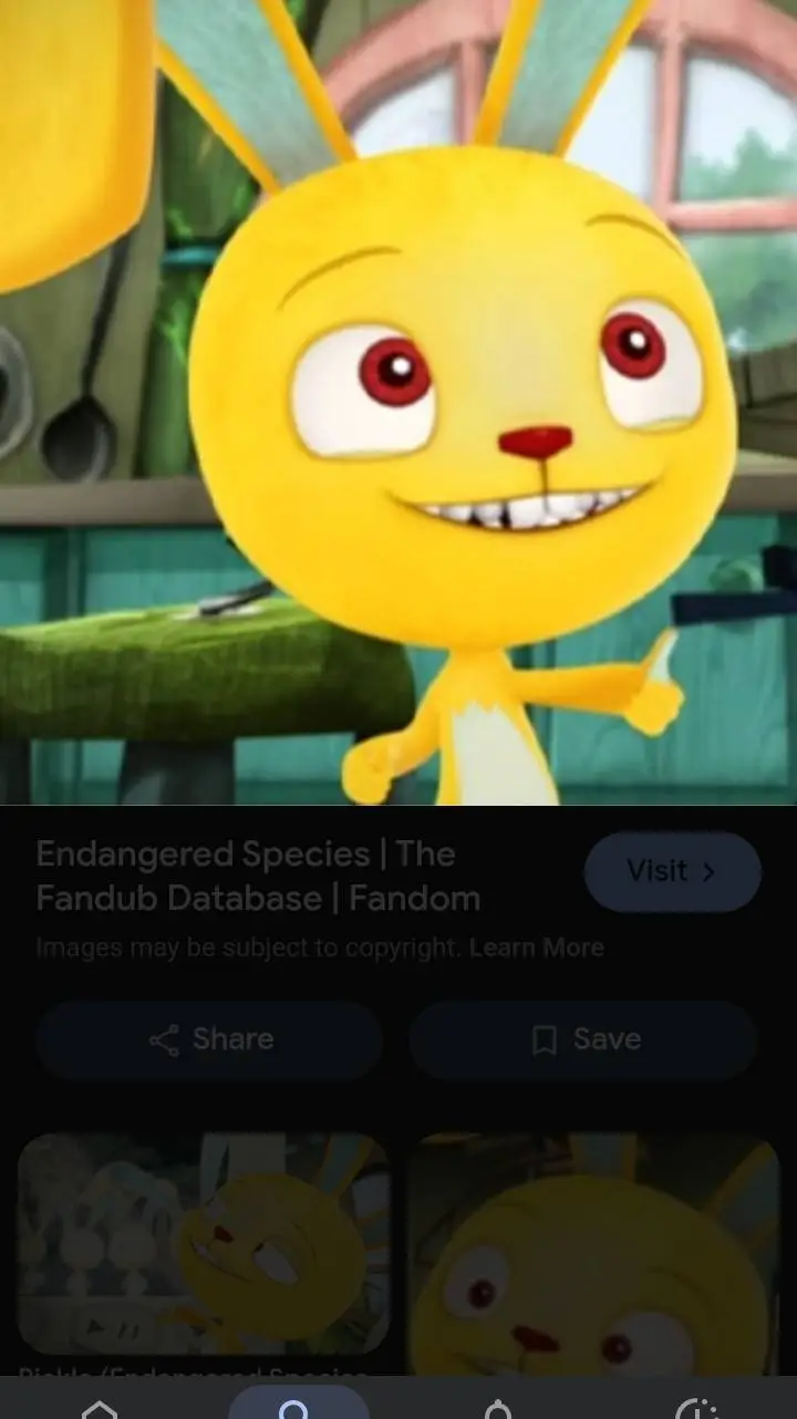 ai character: Pickle  background