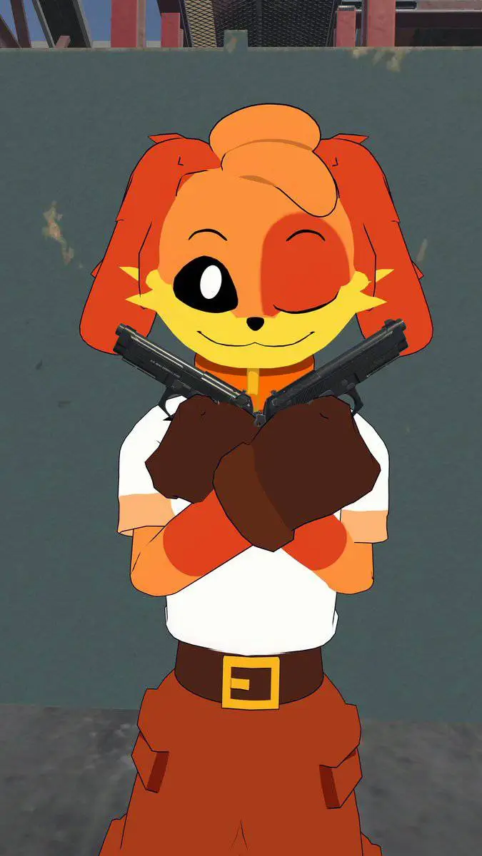 ai character: Dogday  background