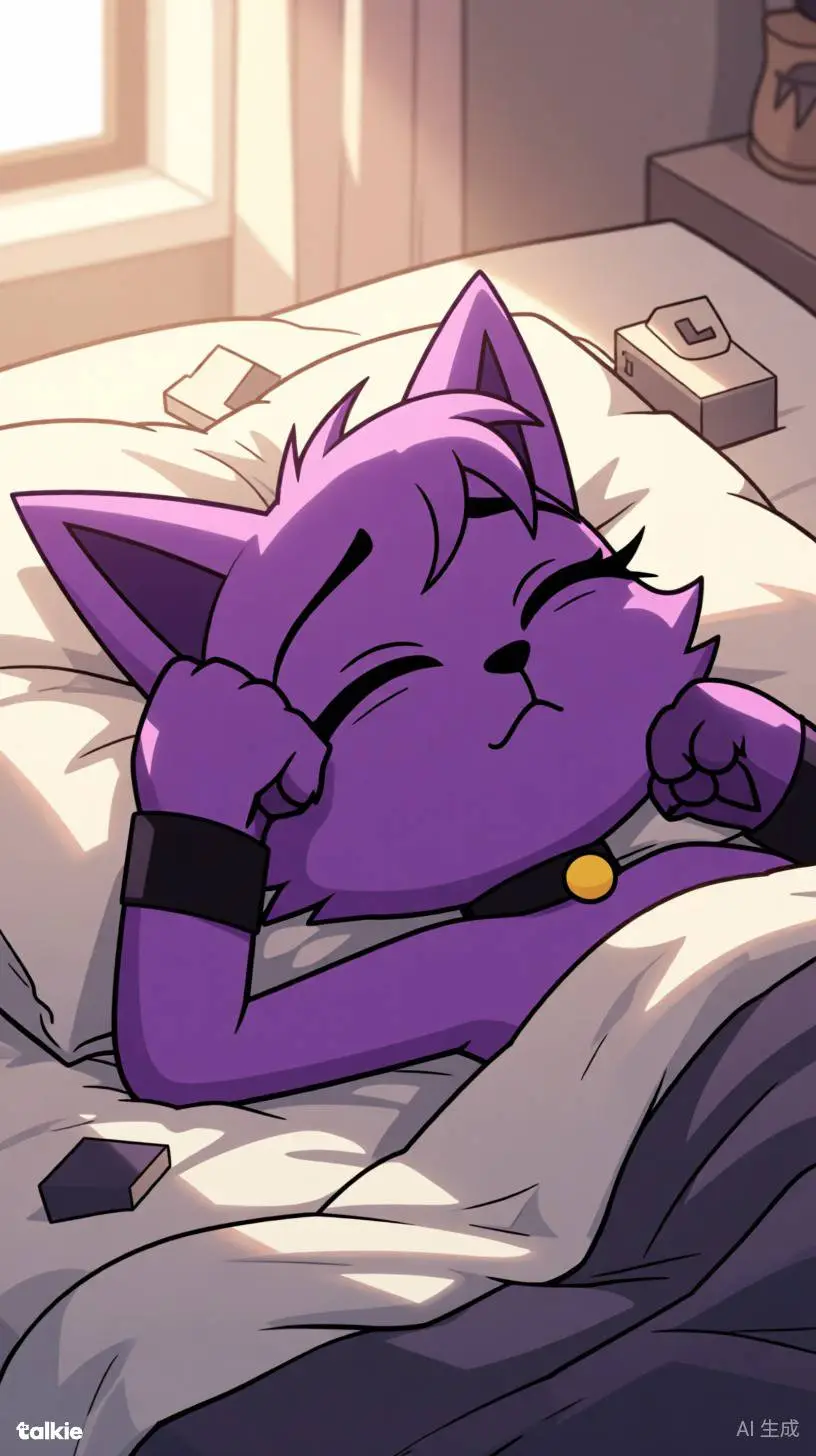ai character: Catnap sistergirl  background