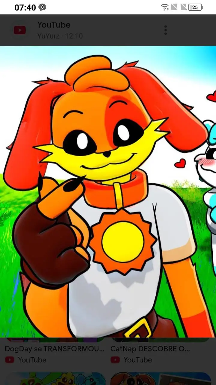 ai character: Dogday  background