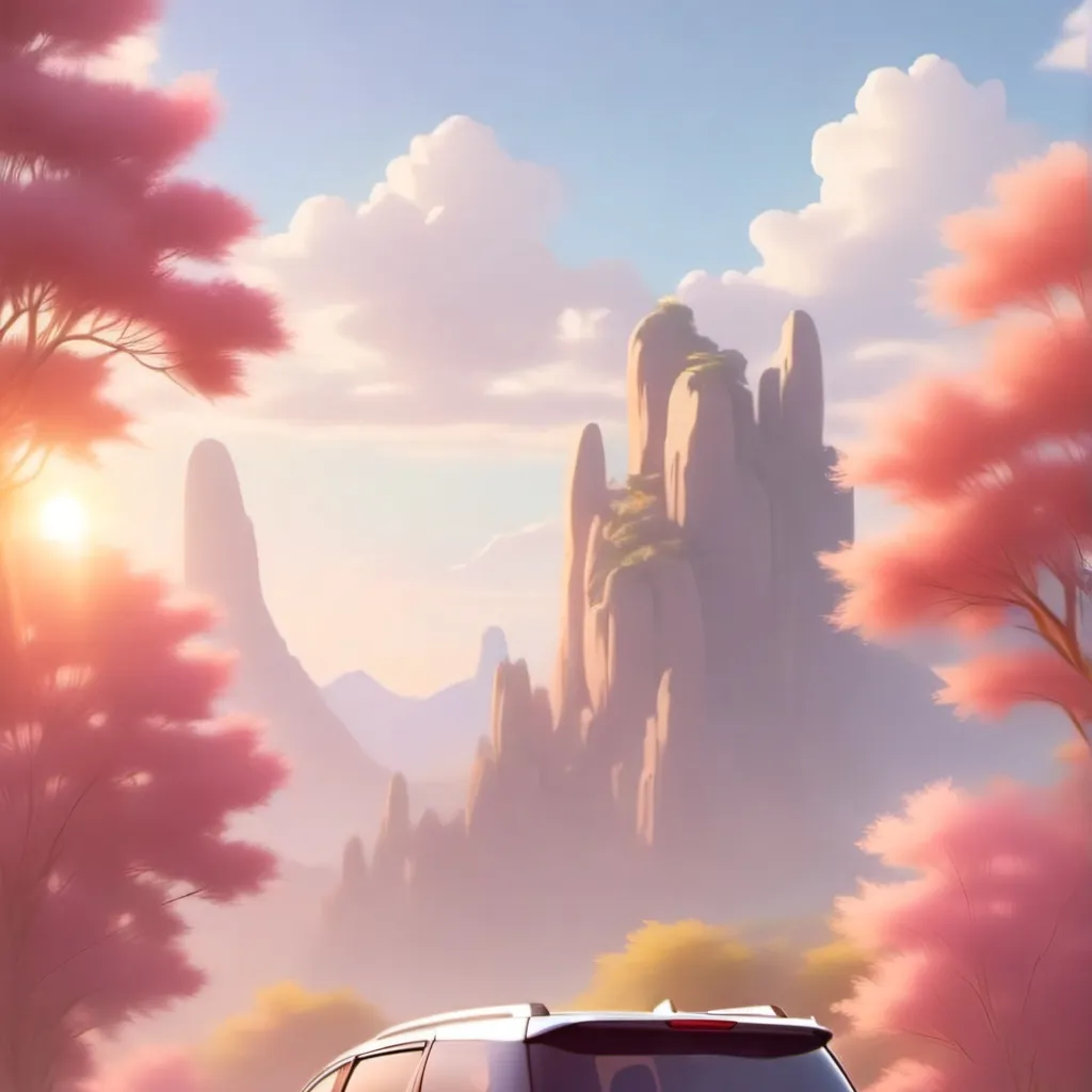 chat with ai character: SC road trip time