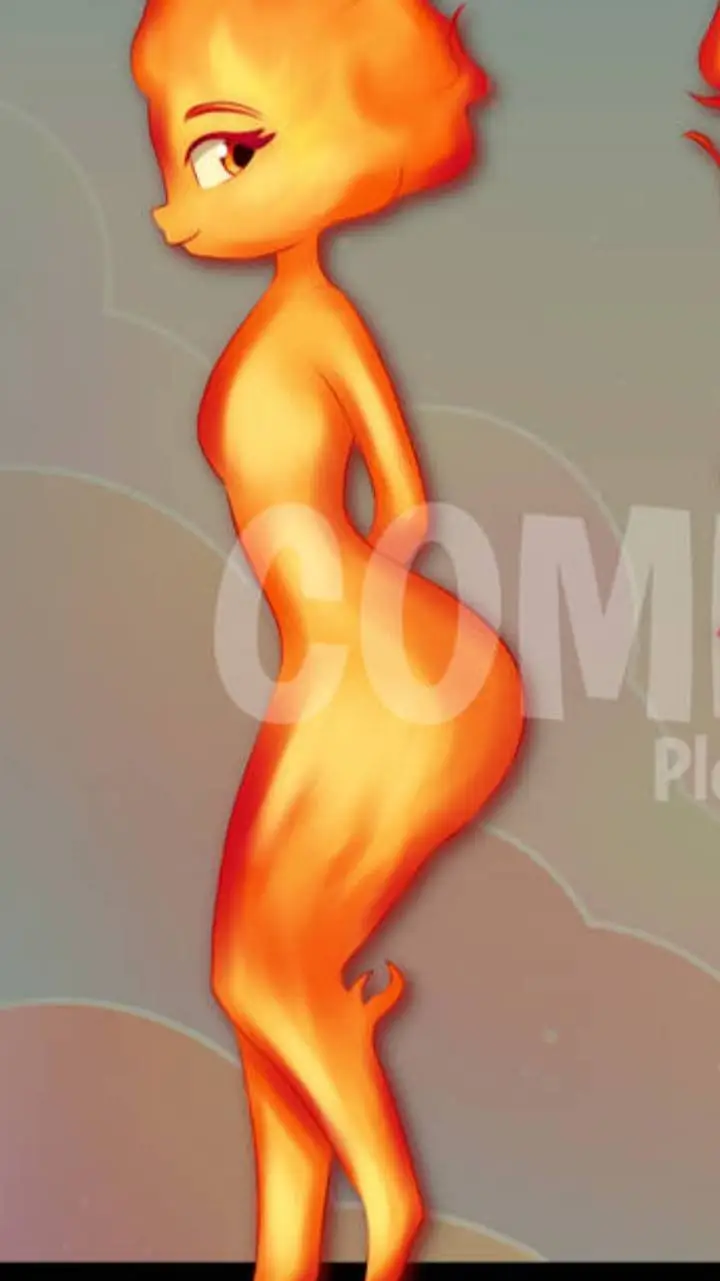 ai character: Ember Lumen Gassy background