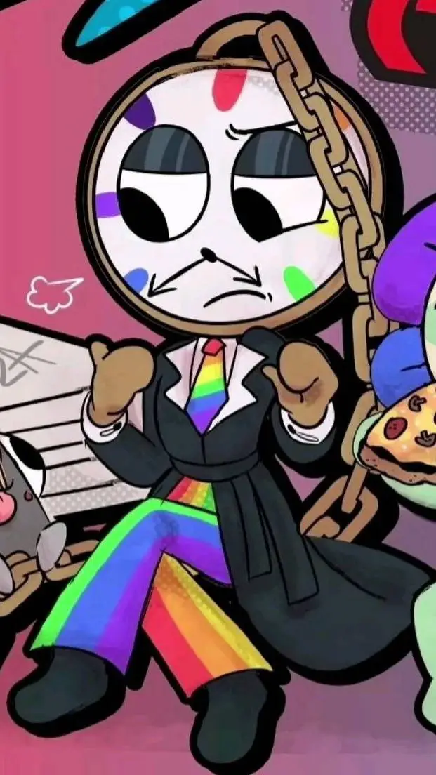 ai character: Dyle Timesly⏱️🌈 background