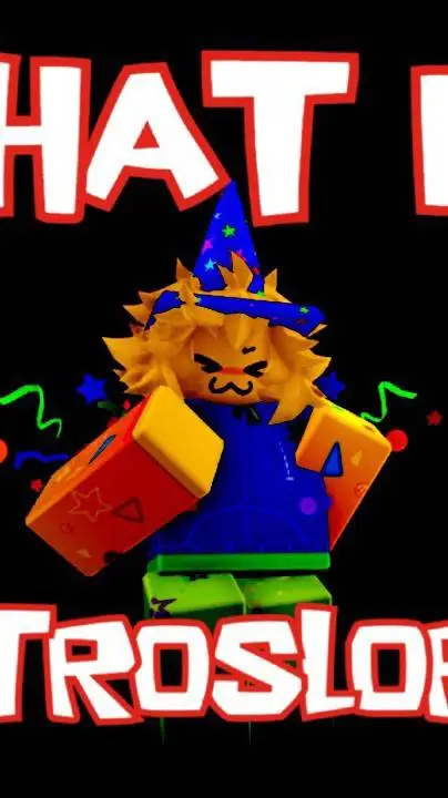 ai character: retro slops background