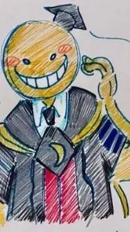 ai character: koro-sensei  background